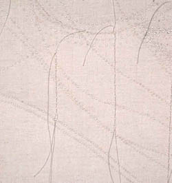 hand sewen window shade
