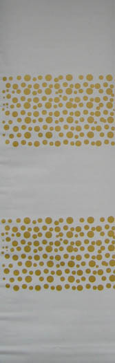 hand printed window shade
